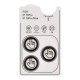 Protecție Cameră (Sticlă) OBAL:ME pentru Apple iPhone 16 Pro / 16 Pro Max, Alb Titaniu Protecție Cameră (Sticlă) OBAL:ME pentru Apple iPhone 16 Pro / 16 Pro Max, Alb Titaniu (Bakr, 57983125802) by www.silkase.ro