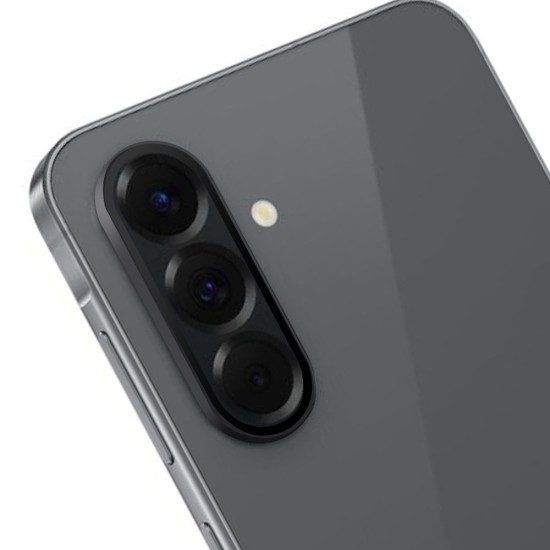 Protecție Cameră (Sticlă) OBAL:ME pentru Samsung Galaxy A56 5G, Neagra (Bakr, 57983125814) by www.silkase.ro