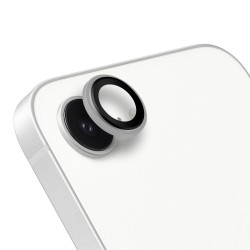 Protecție Cameră (Sticlă) OBAL:ME pentru Apple iPhone 16e, Alb Mat