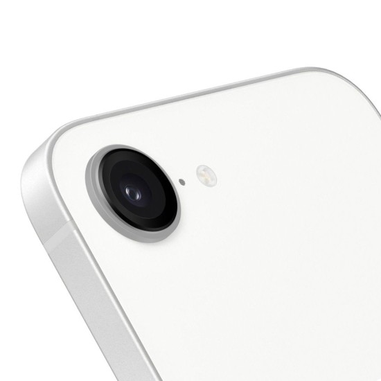 Protecție Cameră (Sticlă) OBAL:ME pentru Apple iPhone 16e, Alb Mat (Bakr, 57983125817) by www.silkase.ro