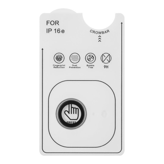 Protecție Cameră (Sticlă) OBAL:ME pentru Apple iPhone 16e, Alb Mat (Bakr, 57983125817) by www.silkase.ro
