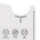 Protecție Cameră (Sticlă) OBAL:ME pentru Apple iPhone 16e, Alb Mat (Bakr, 57983125817) by www.silkase.ro