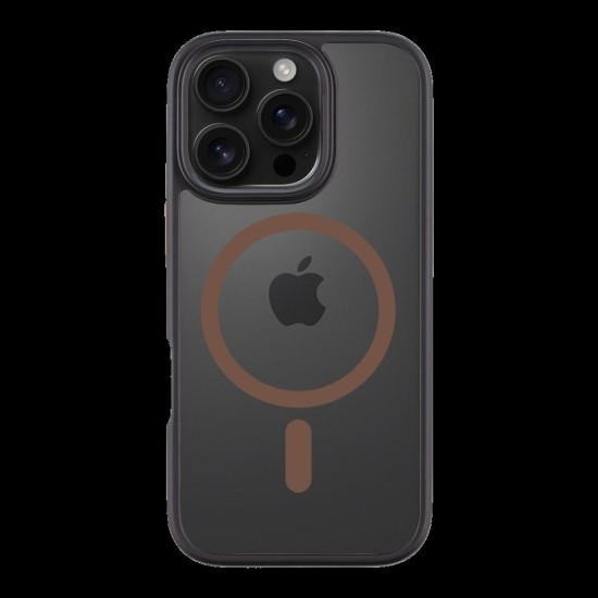 Husa Tactical MagForce Hyperstealth 2.0 pentru iPhone 16 Pro, Negru/Moucha Moose (Bakr, 57983125827) by www.silkase.ro