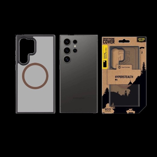 Husa Tactical MagForce Hyperstealth 2.0 pentru Samsung Galaxy S24 Ultra, Negru/Moucha Moose (Bakr, 57983125830) by www.silkase.ro