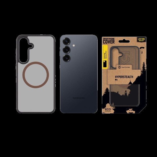 Husa Tactical MagForce Hyperstealth 2.0 pentru Samsung Galaxy S25+, Negru/Moucha Moose (Bakr, 57983125833) by www.silkase.ro