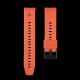 Curea Silicon Tactical Quick Release (20mm), Portocalie (Bakr, 57983125840) by www.silkase.ro