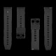Curea Silicon Tactical Quick Release (22mm), Neagra Curea Silicon Tactical Quick Release (22mm), Neagra (Bakr, 57983125841) by www.silkase.ro