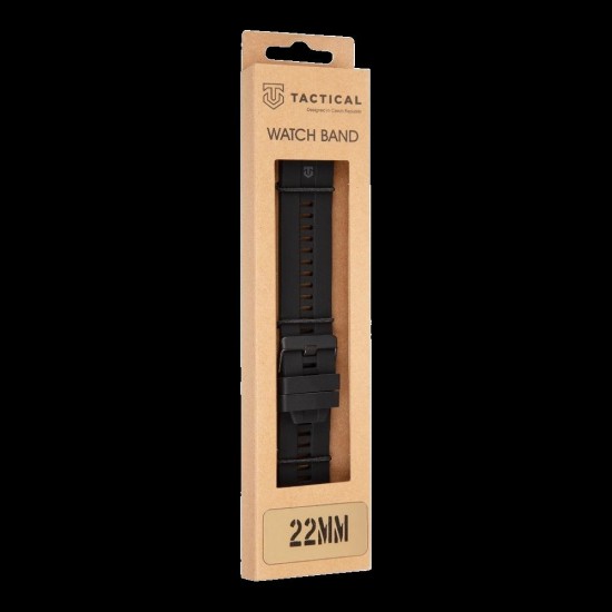 Curea Silicon Tactical Quick Release (22mm), Neagra Curea Silicon Tactical Quick Release (22mm), Neagra (Bakr, 57983125841) by www.silkase.ro