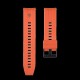 Curea Silicon Tactical Quick Release (22mm), Portocalie (Bakr, 57983125843) by www.silkase.ro