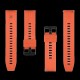 Curea Silicon Tactical Quick Release (22mm), Portocalie (Bakr, 57983125843) by www.silkase.ro