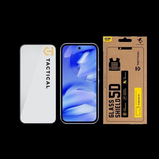 Folie de Sticlă 5D Tactical Glass Shield pentru Google Pixel 9a, Neagră Folie de Sticlă 5D Tactical Glass Shield pentru Google Pixel 9a, Neagră (Bakr, 57983125873) by www.silkase.ro