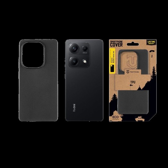 Husa Tactical TPU pentru Xiaomi Redmi Note 14S, Neagră (Bakr, 57983125879) by www.silkase.ro