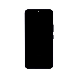 Modul Display LCD cu Touchscreen și Ramă pentru Samsung Galaxy S22 (S901B), Negru (Phantom Black)