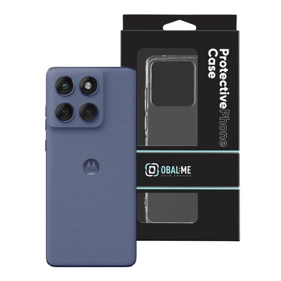 Husa OBAL:ME TPU pentru Motorola Edge 60 / 60 Fusion, Transparentă (Bakr, 57983125988) by www.silkase.ro