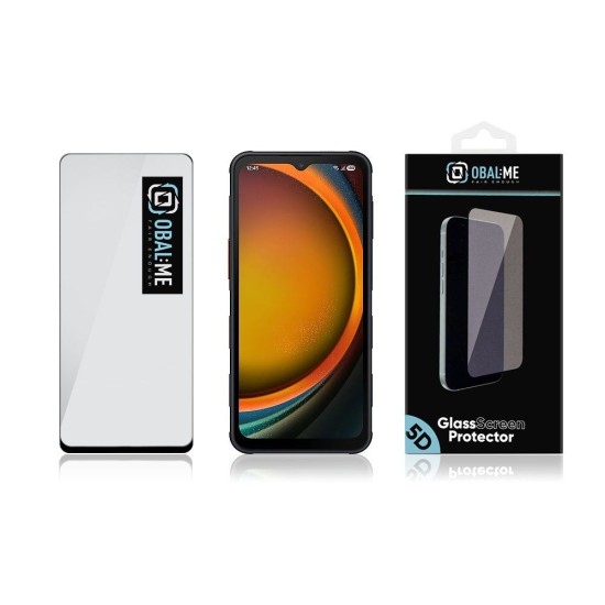 Folie de Sticlă 5D OBAL:ME pentru Samsung Galaxy Xcover7 Pro, Neagră (Bakr, 57983126092) by www.silkase.ro