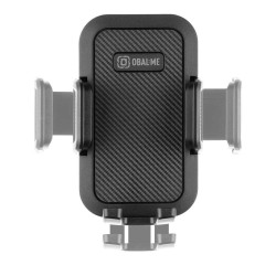 Suport Auto 3-în-1 OBAL:ME TrioMount (Parbriz/Bord/Ventilație), Negru