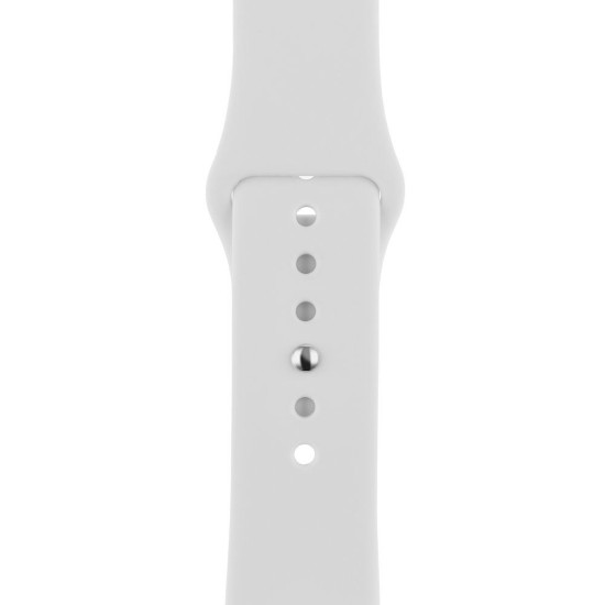 Curea de Silicon OBAL:ME pentru Apple Watch 38-41mm, Mărimea S/M, Albă Curea de Silicon OBAL:ME pentru Apple Watch 38-41mm, Mărimea S/M, Albă (Bakr, 57983126131) by www.silkase.ro