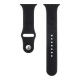 Curea de Silicon OBAL:ME pentru Apple Watch 42-49mm, Mărimea M/L, Neagră (Bakr, 57983126133) by www.silkase.ro
