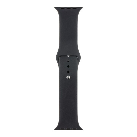Curea de Silicon OBAL:ME pentru Apple Watch 42-49mm, Mărimea M/L, Neagră (Bakr, 57983126133) by www.silkase.ro