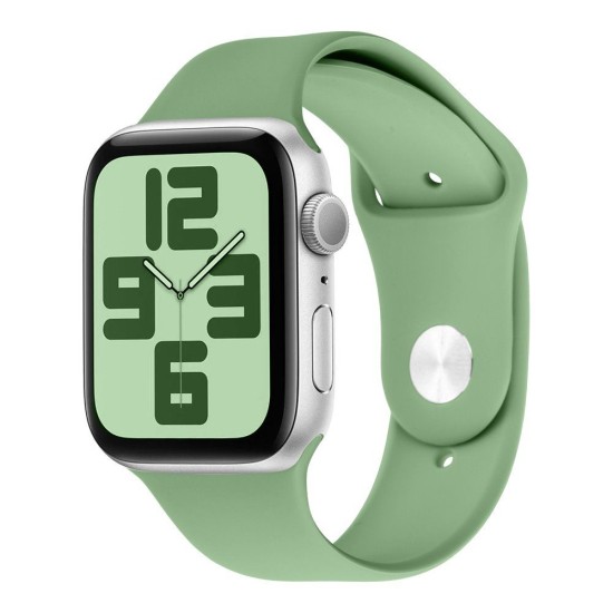 Curea de Silicon OBAL:ME pentru Apple Watch 42-49mm, Mărimea M/L, Verde Curea de Silicon OBAL:ME pentru Apple Watch 42-49mm, Mărimea M/L, Verde (Bakr, 57983126134) by www.silkase.ro