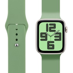 Curea de Silicon OBAL:ME pentru Apple Watch 42-49mm, Mărimea M/L, Verde Curea de Silicon OBAL:ME pentru Apple Watch 42-49mm, Mărimea M/L, Verde