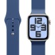Curea de Silicon OBAL:ME pentru Apple Watch 42-49mm, Mărimea M/L, Albastră (Bakr, 57983126135) by www.silkase.ro
