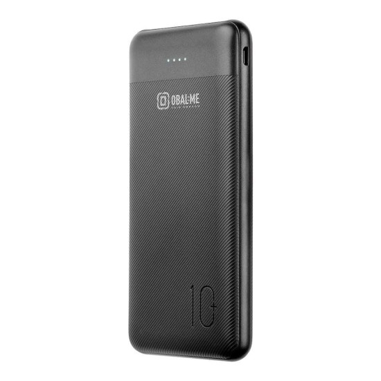 Baterie Externă OBAL:ME PowerNest 10000mAh, Neagră (Bakr, OMPBPN10K) by www.silkase.ro