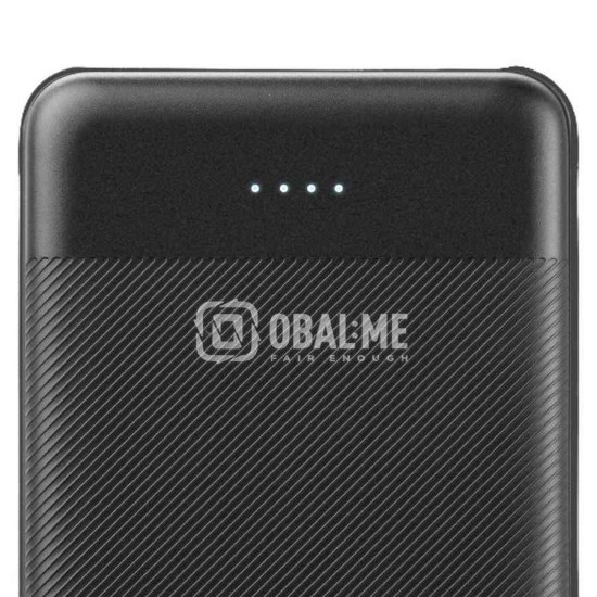 Baterie Externă OBAL:ME PowerNest 10000mAh, Neagră (Bakr, OMPBPN10K) by www.silkase.ro