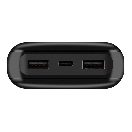Baterie Externă OBAL:ME PowerNest 20000mAh, Neagră (Bakr, OMPBPN20K) by www.silkase.ro