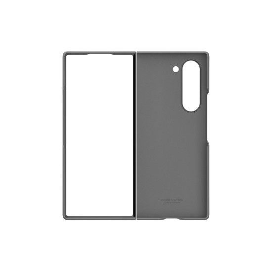 Husa Originala Samsung (fara S Pen) pentru Galaxy Z Fold 6, Gri (Bakr, 57983126281) by www.silkase.ro