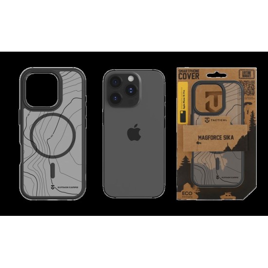 Husa Tactical MagForce Hyperstealth Sika pentru iPhone 16 Pro, Gri (Asphalt) Husa Tactical MagForce Hyperstealth Sika pentru iPhone 16 Pro, Gri (Asphalt) (Bakr, 57983126307) by www.silkase.ro