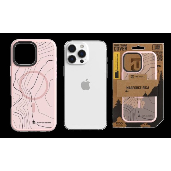 Husa Tactical MagForce Hyperstealth Sika pentru iPhone 16 Pro Max, Roz (Pink Panther) (Bakr, 57983126313) by www.silkase.ro
