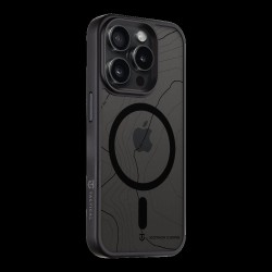 Husa Tactical MagForce Hyperstealth Sika pentru iPhone 15 Pro, Gri (Asphalt)