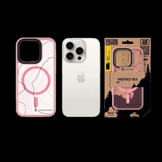 Husa Tactical MagForce Hyperstealth Sika pentru iPhone 15 Pro, Roz (Pink Panther) Husa Tactical MagForce Hyperstealth Sika pentru iPhone 15 Pro, Roz (Pink Panther) (Bakr, 57983126328) by www.silkase.ro