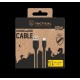 Cablu Împletit Tactical Stitch Thread USB-A la USB-C, 0.3m, Negru Cablu Împletit Tactical Stitch Thread USB-A la USB-C, 0.3m, Negru (Bakr, 57983126580) by www.silkase.ro