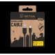 Cablu Împletit Tactical Stitch Thread USB-A la USB-C, 1m, Negru Cablu Împletit Tactical Stitch Thread USB-A la USB-C, 1m, Negru (Bakr, 57983126582) by www.silkase.ro