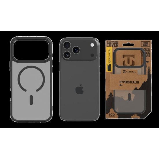 Husă Tactical MagForce Hyperstealth pentru Apple iPhone 17 Pro Max Asfalt (Asphalt) (Bakr, 57983126636) by www.silkase.ro
