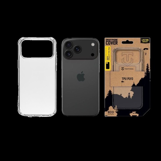 Husă TPU Tactical Plyo pentru Apple iPhone 17 Pro Max Transparentă Husă TPU Tactical Plyo pentru Apple iPhone 17 Pro Max Transparentă (Bakr, 57983126689) by www.silkase.ro