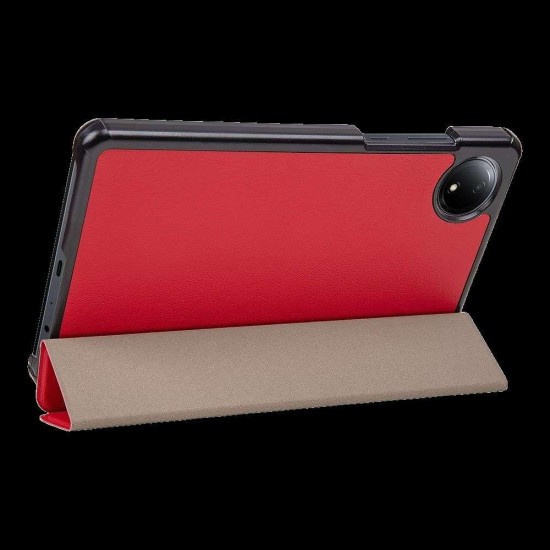 Husa Tactical Book Tri Fold pentru Xiaomi Redmi Pad SE 8.7", Roșie Husa Tactical Book Tri Fold pentru Xiaomi Redmi Pad SE 8.7", Roșie (Bakr, 57983126534) by www.silkase.ro