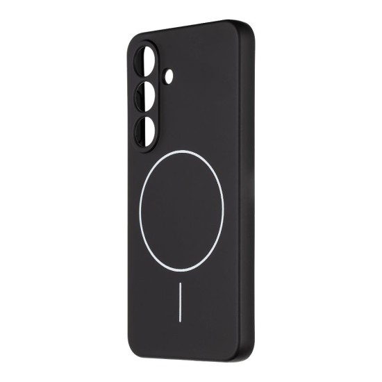 Husa OBAL:ME MagNetix Matte TPU (MagSafe) pentru Samsung Galaxy S25, Neagra Husa OBAL:ME MagNetix Matte TPU (MagSafe) pentru Samsung Galaxy S25, Neagra (Bakr, 57983126746) by www.silkase.ro