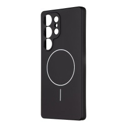 Husa OBAL:ME MagNetix Matte TPU (MagSafe) pentru Samsung Galaxy S25 Ultra, Neagra