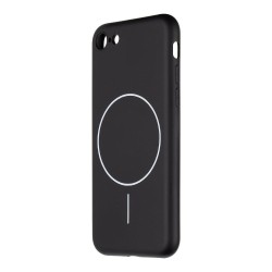 Husa OBAL:ME MagNetix Matte TPU (MagSafe) pentru Apple iPhone 7/8/SE2020/SE2022, Neagra