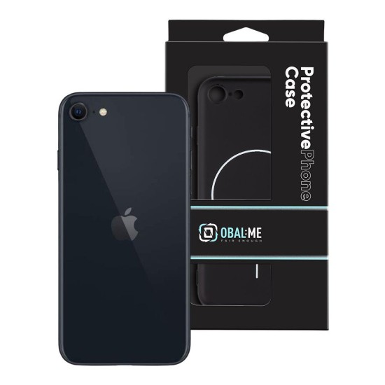 Husa OBAL:ME MagNetix Matte TPU (MagSafe) pentru Apple iPhone 7/8/SE2020/SE2022, Neagra (Bakr, 57983126750) by www.silkase.ro