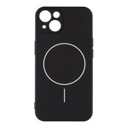 Husa OBAL:ME MagNetix Matte TPU (MagSafe) pentru Apple iPhone 13, Neagra