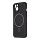 Husa OBAL:ME MagNetix Matte TPU (MagSafe) pentru Apple iPhone 14, Neagra (Bakr, 57983126752) by www.silkase.ro