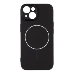 Husa OBAL:ME MagNetix Matte TPU (MagSafe) pentru Apple iPhone 15, Neagra