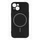 Husa OBAL:ME MagNetix Matte TPU (MagSafe) pentru Apple iPhone 15, Neagra (Bakr, 57983126753) by www.silkase.ro