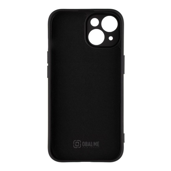 Husa OBAL:ME MagNetix Matte TPU (MagSafe) pentru Apple iPhone 15, Neagra (Bakr, 57983126753) by www.silkase.ro