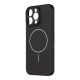 Husa OBAL:ME MagNetix Matte TPU (MagSafe) pentru Apple iPhone 16 Pro Max, Neagra (Bakr, 57983126756) by www.silkase.ro