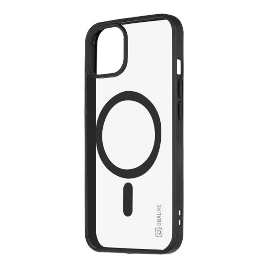 Husa OBAL:ME MagNetix Outline (MagSafe) pentru Apple iPhone 13, Neagra (Bakr, 57983126759) by www.silkase.ro